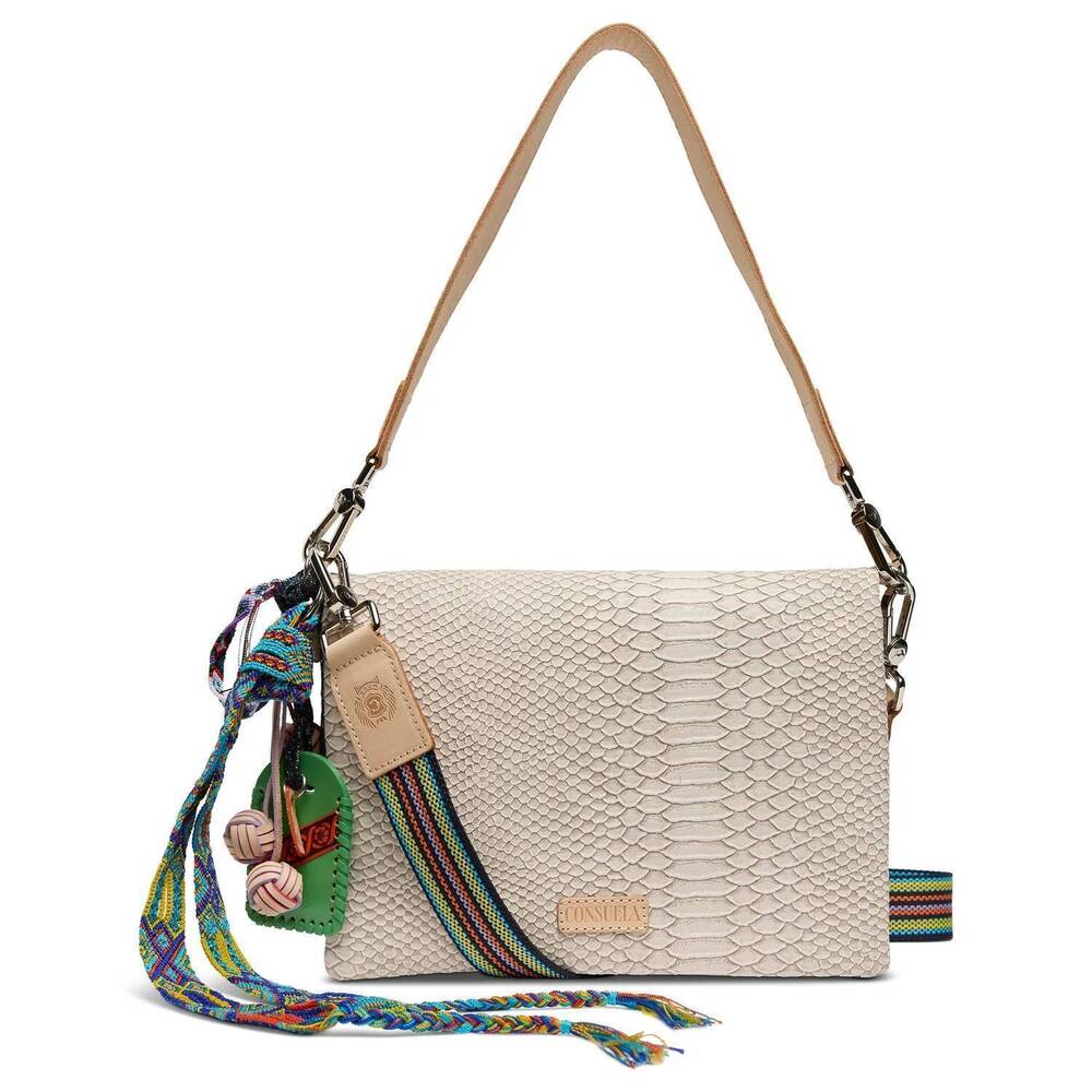 NEW CONSUELA women's metro crossbody bag in thunderbird